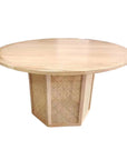 Lily Cane Dining Table