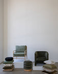Olive Barrel Chair