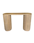 Ribbed Console Table