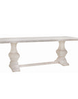Trestle Dining Table - Whitewash