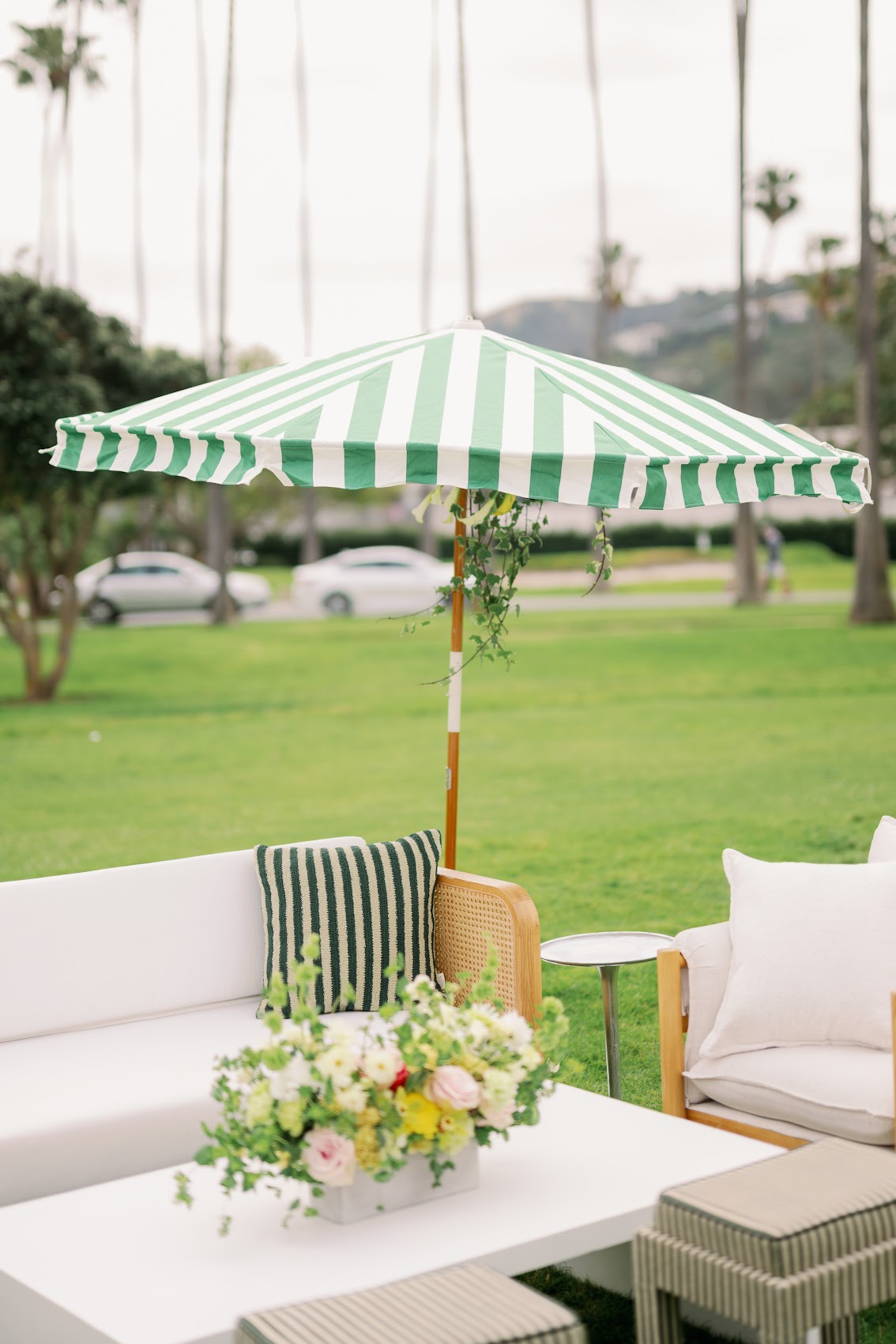 CHAIR ONE ND2 ✨️RETRO STRIPE Canopy Stripe Chair for Weddings and Events | Folklore Event Rentals