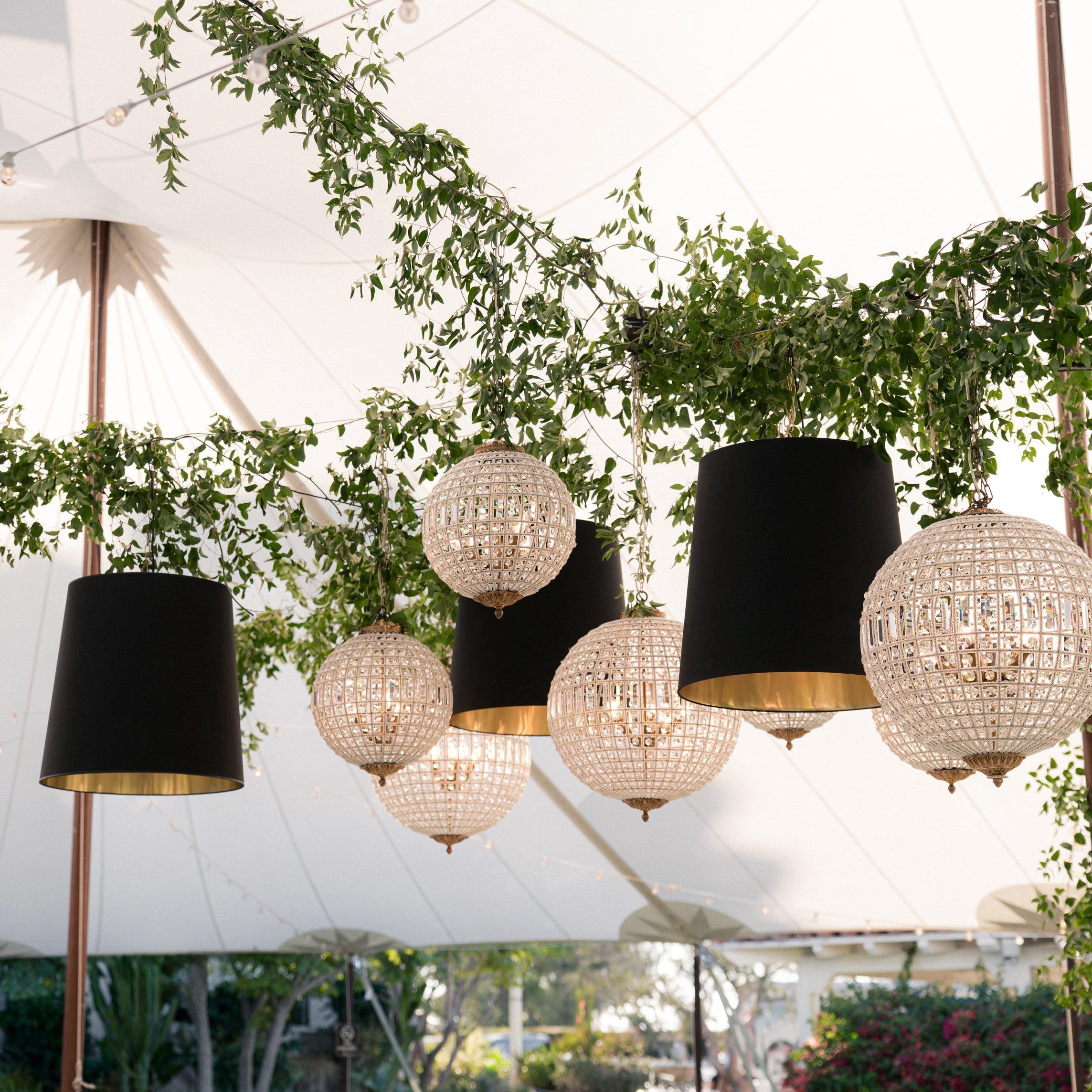 Lighting | Event Lighting Rentals | Lamps, Chandeliers & Disco Balls ...
