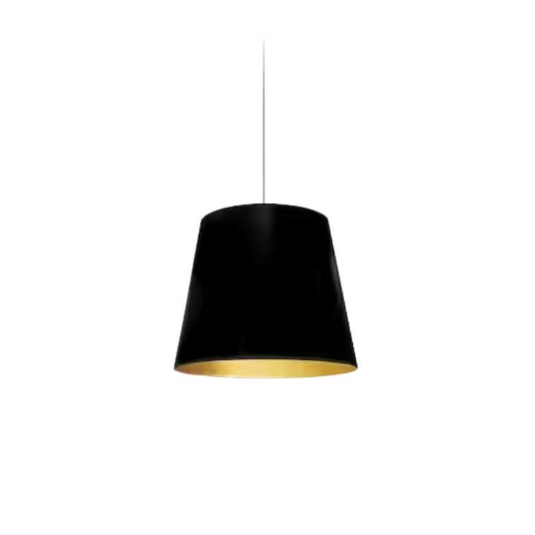 Black Pendant Light - 14 inch