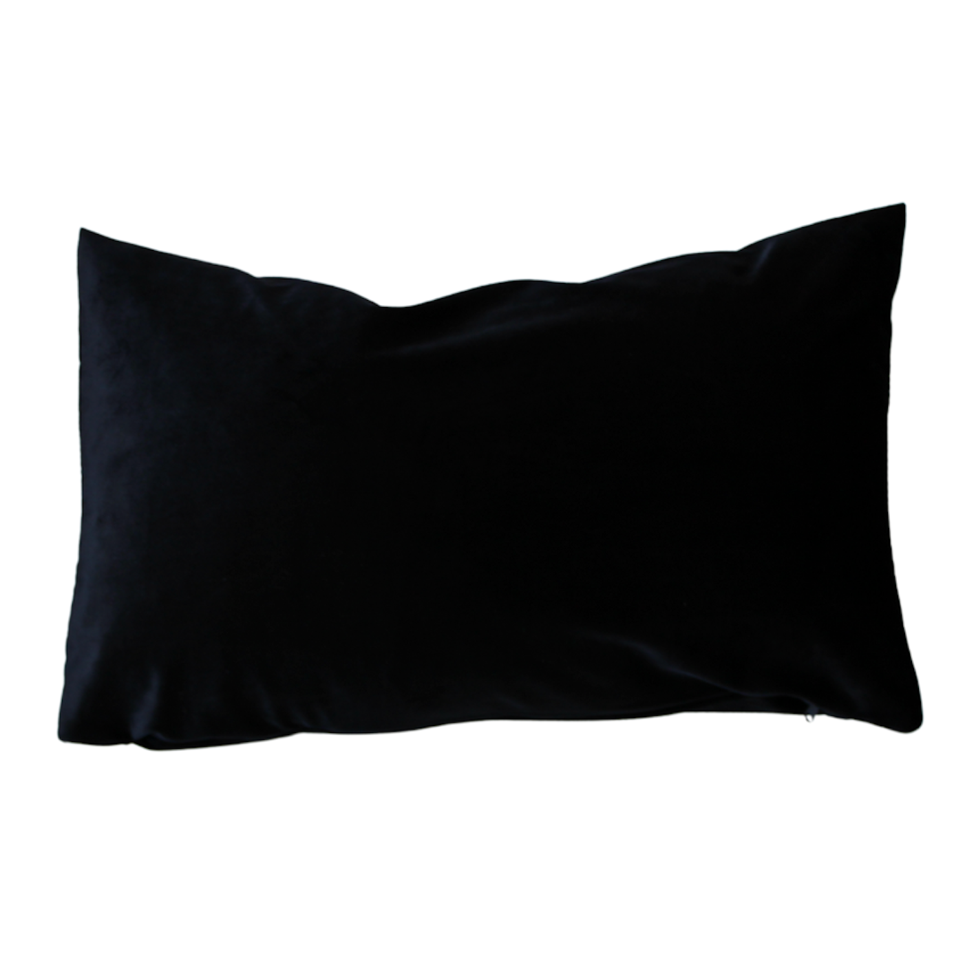 Black Velvet Lumbar - Large