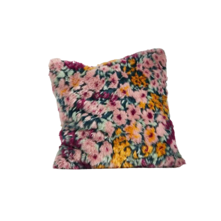 Blossom Faux Fur Pillow