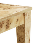 Burl Wood Dining Table