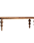 Carved Wood Dining Table