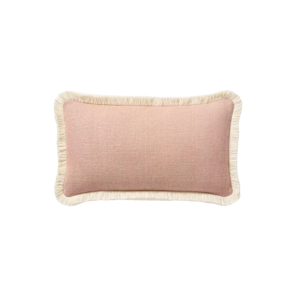 Ellie Fringe Lumbar Pillow