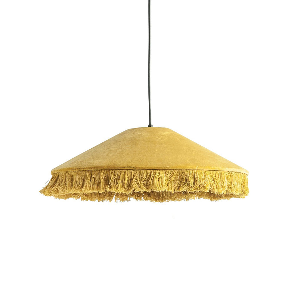 Golden Velvet Fringe Light