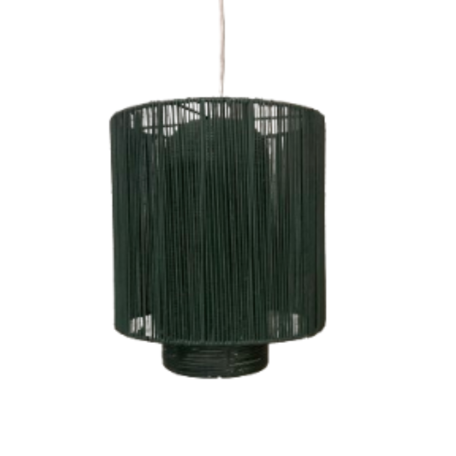 Hunter Green Cane Pendant