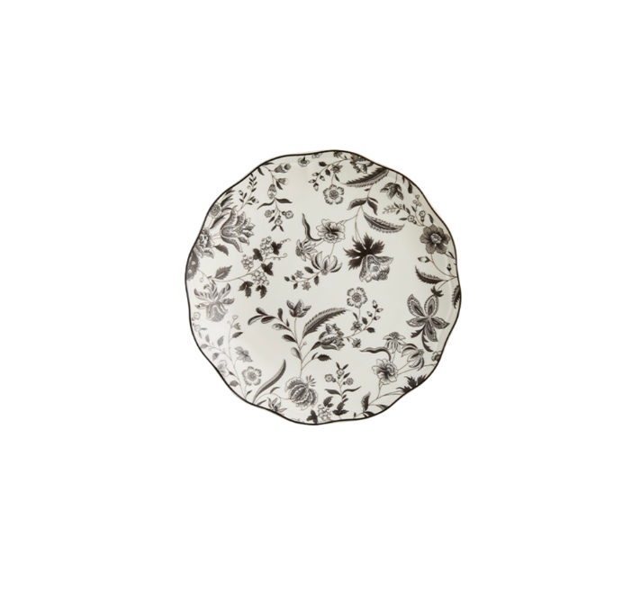 lily-floral-bread-plate