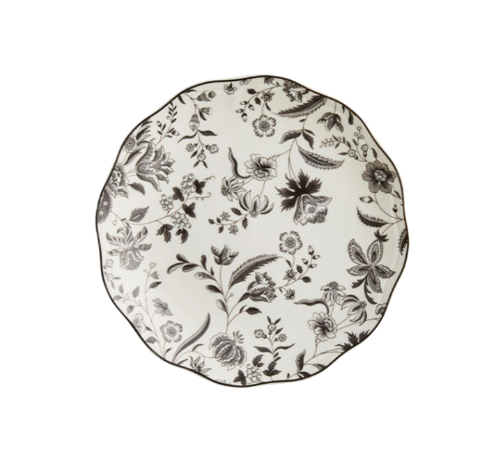 lily-floral-salad-plate