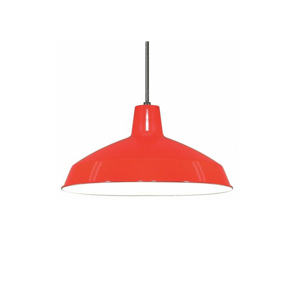 Metal Pendant - Red