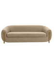 Mocha Velvet Sofa