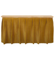 Mustard Velvet Skirted Bar