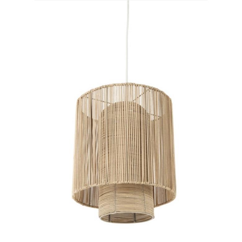 Natural Cane Pendant