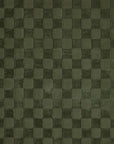Olive Checkered Rug