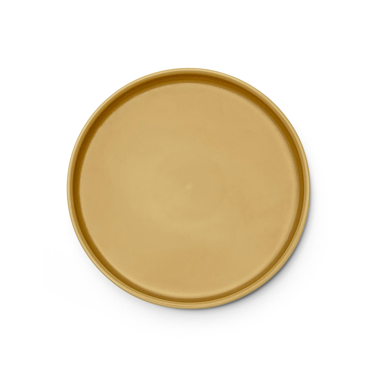 stoneware-salad-plate-golden-toffee