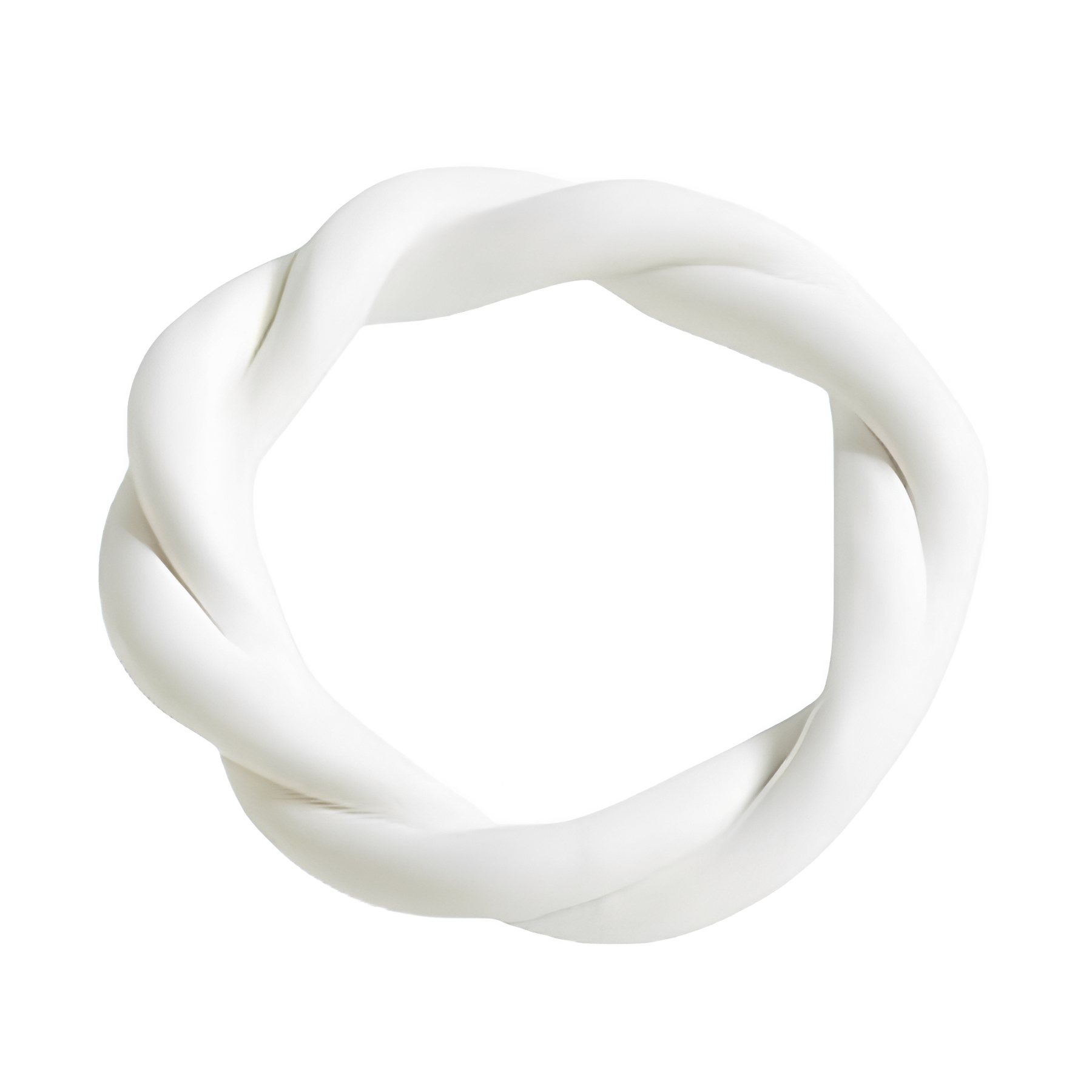 white-infinity-napkin-ring