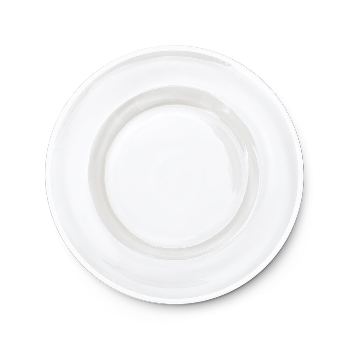 white-rim-charger-clear