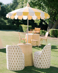Marigold Floral Dining Chair
