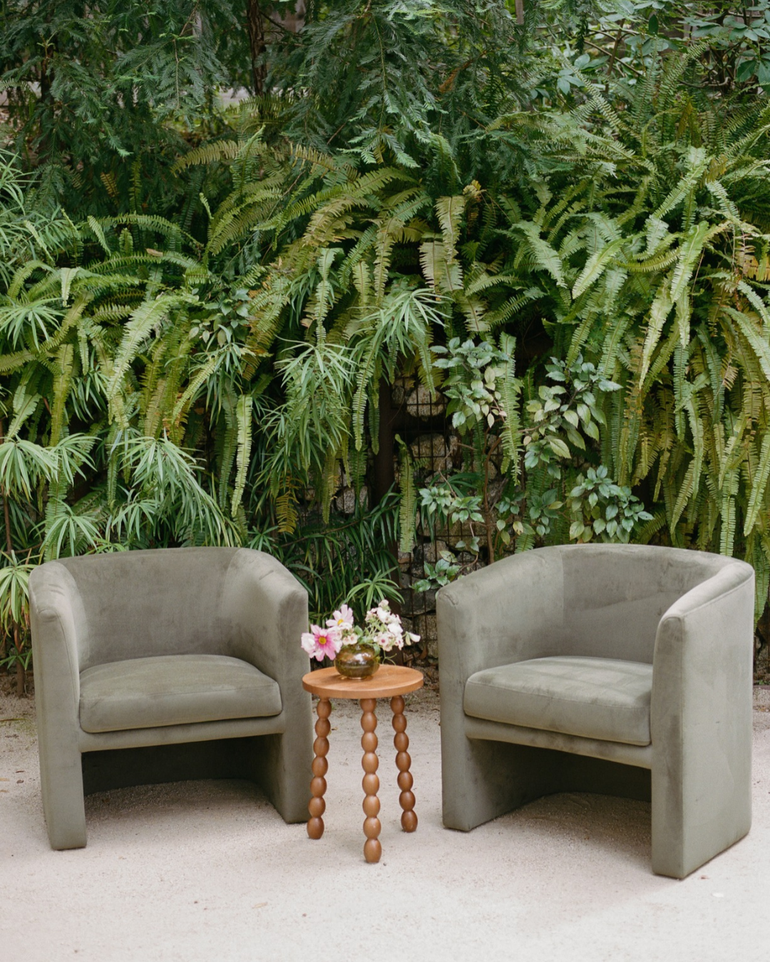Olive Barrel Chair