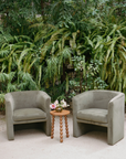 Olive Barrel Chair