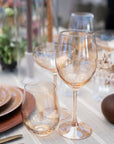 Dream Wine Glass - Amber