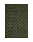 Olive Checkered Rug